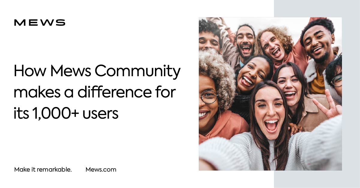 Mews Community reaches 1,000 users